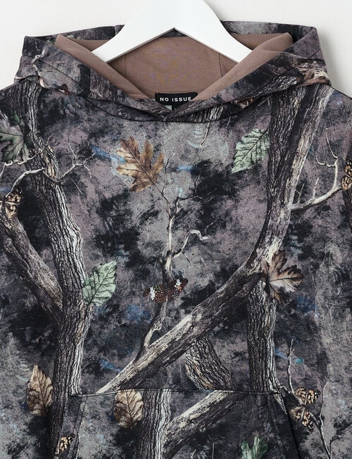 No Issue Oversize Hoodie, Camo Dark product photo View 03 L