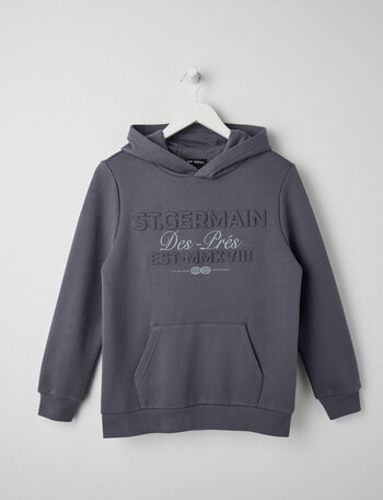No Issue St Germain Deboss Hoodie, Smoke product photo