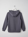 No Issue St Germain Deboss Hoodie, Smoke product photo View 03 S