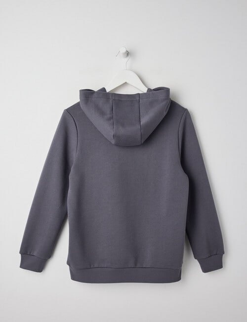 No Issue St Germain Deboss Hoodie, Smoke product photo View 03 L