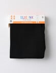 Blue Ink Merino Long Johns, Black, 8-14 product photo View 02 S