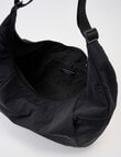 Laidlaw + Leeds Slouchy Sling Bag, Black product photo View 06 S