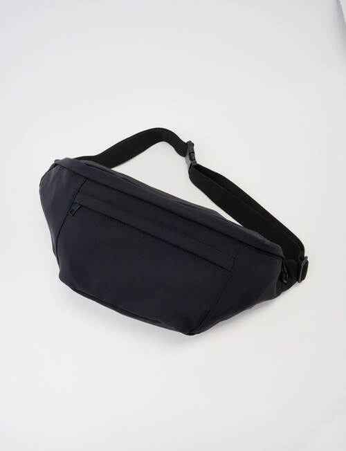 Oversized Cross Body Bag, Black product photo View 03 L