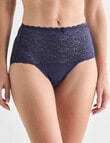Lyric Lace Top Full Brief, Indigo product photo