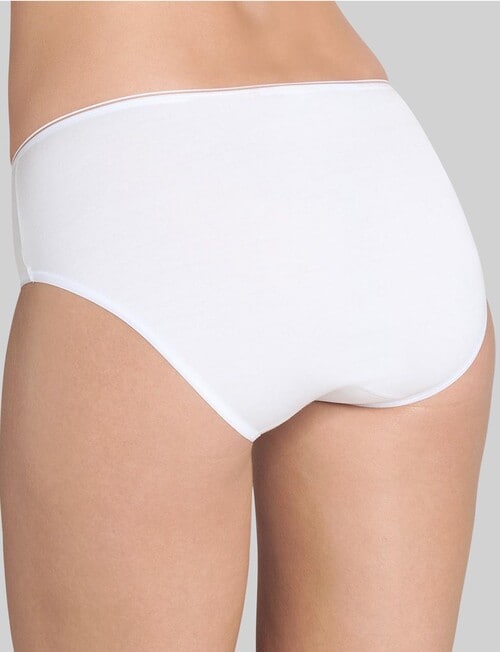 Sloggi Feel Sensational Midi Brief, White product photo View 03 L