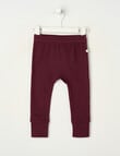 Teeny Weeny Rib Essentials Pants, Cherry product photo
