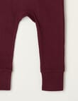 Teeny Weeny Rib Essentials Pants, Cherry product photo View 02 S