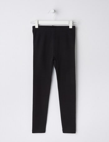 Blue Ink Merino Long Johns, Black, 2-7 product photo