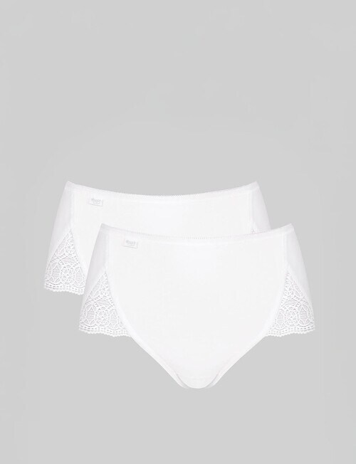Sloggi Pure Sense Maxi Brief, 2-Pack, White product photo