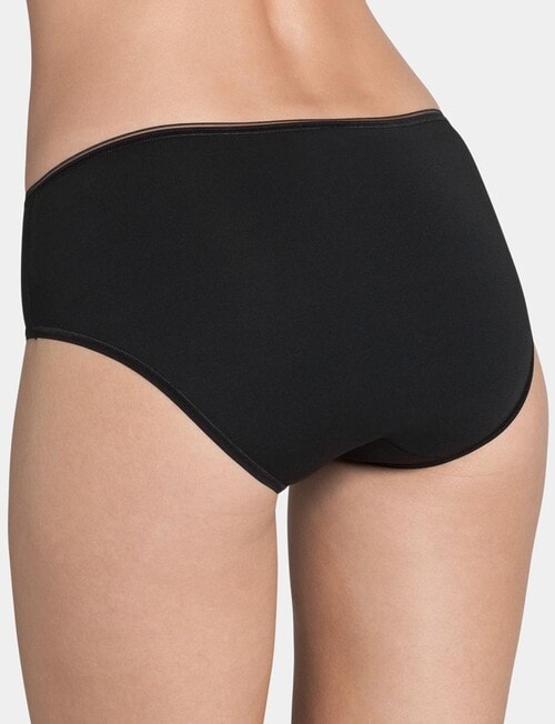 Sloggi Feel Sensational Midi Brief, Black product photo View 03 L