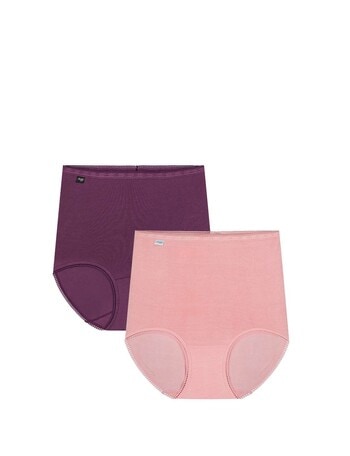 Sloggi Maxi Brief, 2-Pack, Blue Strawberry & Purple product photo