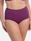 Sloggi Maxi Brief, 2-Pack, Blue Strawberry & Purple product photo View 03 S