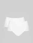 Sloggi Pure Sense Maxi Brief, 2-Pack, White product photo