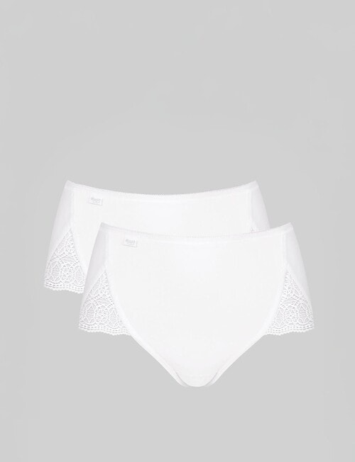Sloggi Pure Sense Maxi Brief, 2-Pack, White product photo