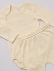 Little Bundle Elephant Sleep Set, 3-Piece, Cream product photo View 03 S