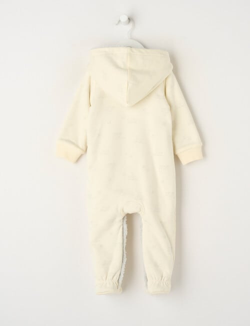 Little Bundle Elephant Wrap Front Sleepsuit product photo View 02 L