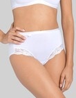 Sloggi Romance Maxi Brief, White product photo