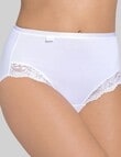 Sloggi Romance Maxi Brief, White product photo View 02 S