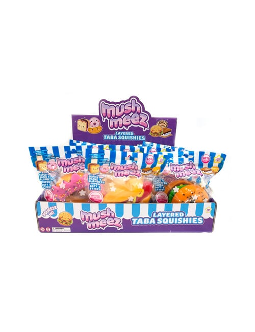 Mushmeez Core Taba Squishies, Assorted product photo