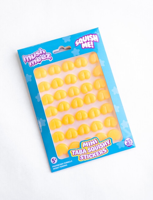 Mushmeez Mini Taba Squishies Stickers Set, 3-Pieces, Assorted product photo View 02 L