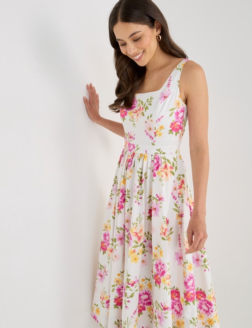 Whistle Cotton Sundress, Print Summer Bloom product photo