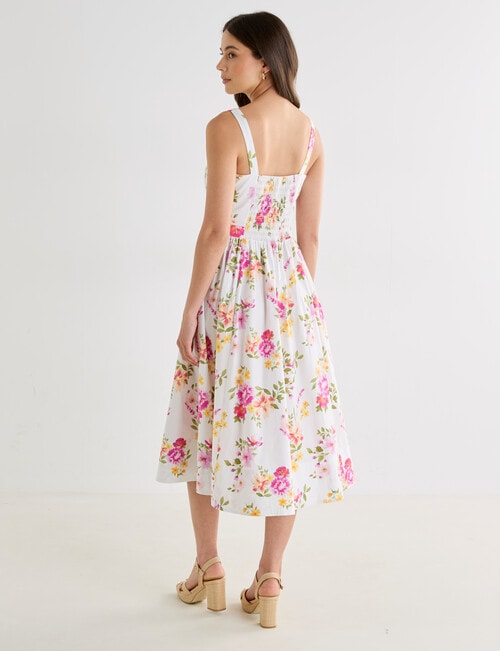 Whistle Cotton Sundress, Print Summer Bloom product photo View 02 L