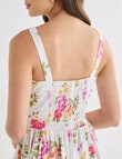 Whistle Cotton Sundress, Print Summer Bloom product photo View 05 S