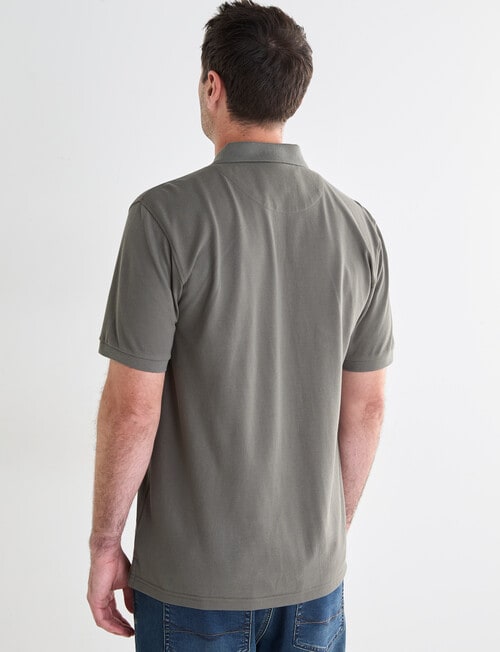 Chisel Ultimate Polo Shirt, Khaki product photo View 02 L