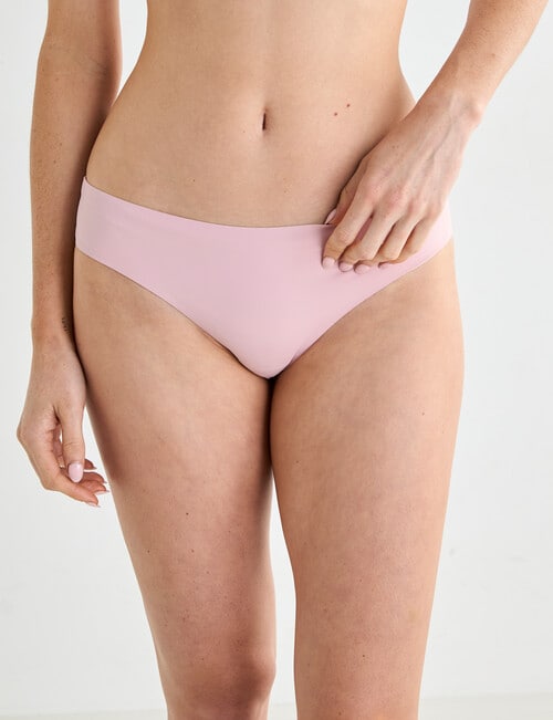 Lyric Laser Bikini Brief, Peony product photo