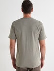 Chisel Ultimate Crew Tee, Rock Stripes product photo View 02 S