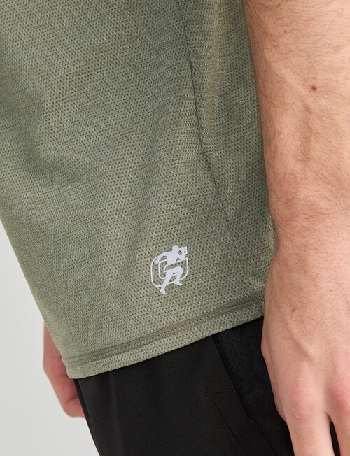 Gym Equipment Speedmax Training Tee, Sage product photo View 06 L