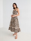 Whistle Ric Rac Dress, Animal Print product photo View 03 S