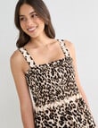 Whistle Ric Rac Dress, Animal Print product photo View 04 S