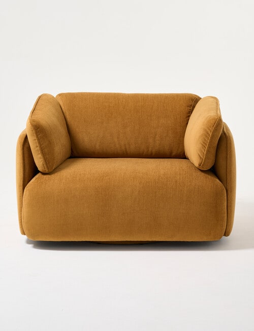 LUCA Furniture Alba Fabric Swivel Chair product photo View 02 L