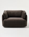 LUCA Furniture Alba Fabric Swivel Chair product photo View 02 S