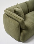 LUCA Furniture Alba Fabric 3 Seater Sofa product photo View 05 S