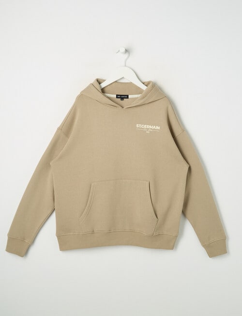 No Issue St Germain Oversize Hoodie, Dark Stone product photo