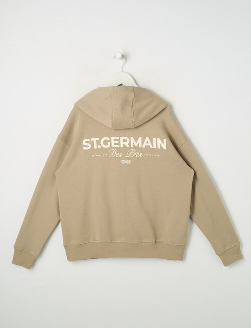 No Issue St Germain Oversize Hoodie, Dark Stone product photo View 04 L