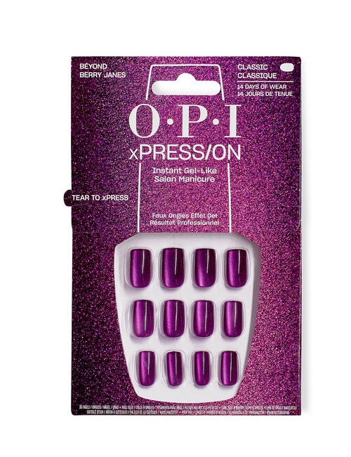OPI XPressOn, Beyond Berry Janes product photo