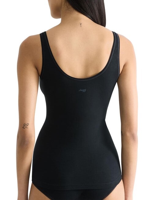 Sloggi GO Daily Cotton Tank Top, Black product photo View 02 L