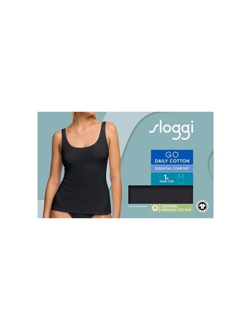 Sloggi GO Daily Cotton Tank Top, Black product photo View 04 L