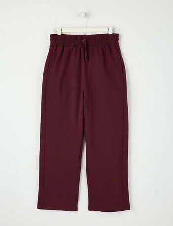 No Issue Baggy Trackpant, Burgundy product photo