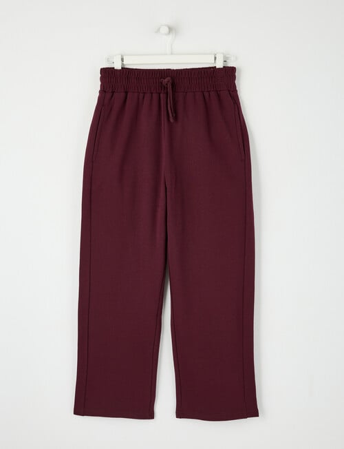 No Issue Baggy Trackpant, Burgundy product photo
