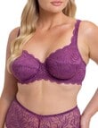 Triumph Essential Lace Underwire Bra, Purple, C-E product photo