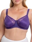Triumph Lacy Minimiser Bra, Prussian Blue product photo