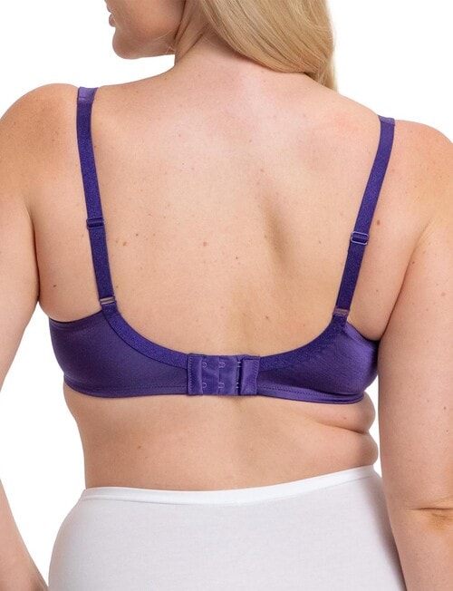 Triumph Lacy Minimiser Bra, Prussian Blue product photo View 03 L
