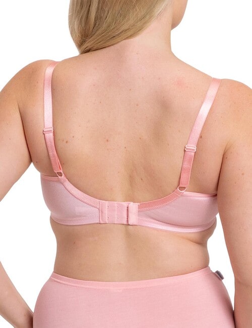 Triumph Embroidered Minimiser Bra, Strawberry Cream, D-F product photo View 02 L