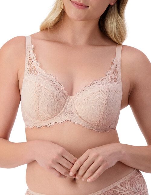 Triumph Essential Lace Contour Bra, Nude Pink, C-E product photo