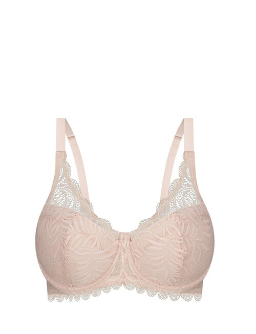 Triumph Essential Lace Contour Bra, Nude Pink, C-E product photo View 04 L