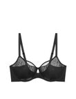 Triumph Comfort Contour Minimiser Underwire Bra, Black, C-F product photo View 04 S